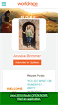 Mobile Screenshot of jessicabrimmer.theworldrace.org