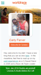Mobile Screenshot of carlyfarver.theworldrace.org
