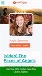 Mobile Screenshot of kaylaspencer.theworldrace.org