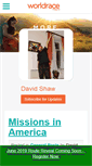 Mobile Screenshot of davidshaw.theworldrace.org