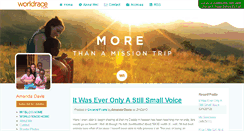Desktop Screenshot of amandadavis.theworldrace.org
