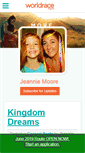 Mobile Screenshot of jeanniemoore.theworldrace.org