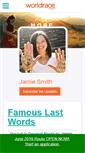 Mobile Screenshot of jamiesmith.theworldrace.org