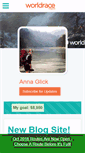 Mobile Screenshot of annaglick.theworldrace.org