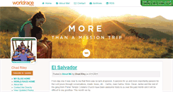 Desktop Screenshot of chadriley.theworldrace.org