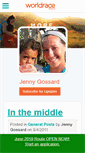 Mobile Screenshot of jennygossard.theworldrace.org