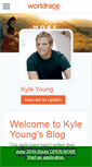 Mobile Screenshot of kyleyoung.theworldrace.org