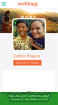 Mobile Screenshot of caitlynrogers.theworldrace.org