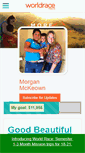 Mobile Screenshot of morganmckeown.theworldrace.org
