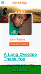 Mobile Screenshot of johnrebba.theworldrace.org