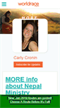 Mobile Screenshot of carlycronin.theworldrace.org