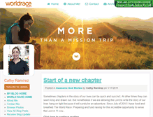 Tablet Screenshot of cathyramirez.theworldrace.org