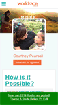 Mobile Screenshot of courtneypearsall.theworldrace.org