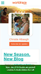 Mobile Screenshot of christiealbaugh.theworldrace.org