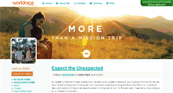 Desktop Screenshot of joshuastark.theworldrace.org