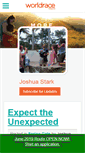 Mobile Screenshot of joshuastark.theworldrace.org