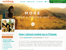 Tablet Screenshot of laceymalcomson.theworldrace.org