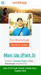 Mobile Screenshot of donbrensinger.theworldrace.org