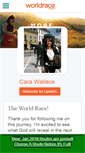 Mobile Screenshot of carawallace.theworldrace.org