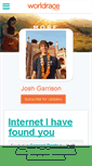 Mobile Screenshot of joshgarrison.theworldrace.org