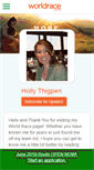 Mobile Screenshot of hollythigpen.theworldrace.org