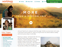 Tablet Screenshot of hollythigpen.theworldrace.org