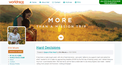 Desktop Screenshot of erinmoore.theworldrace.org