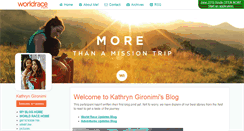 Desktop Screenshot of kathryngironimi.theworldrace.org