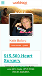 Mobile Screenshot of katieballard.theworldrace.org