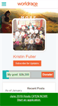 Mobile Screenshot of kristinfuller.theworldrace.org