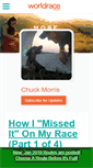Mobile Screenshot of chuckmorris.theworldrace.org