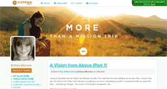 Desktop Screenshot of brittanymorrison.theworldrace.org