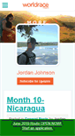 Mobile Screenshot of jordanjohnson.theworldrace.org