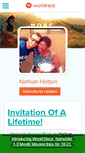 Mobile Screenshot of nathanhatton.theworldrace.org