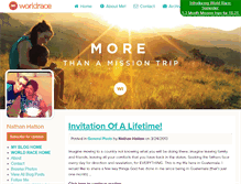 Tablet Screenshot of nathanhatton.theworldrace.org