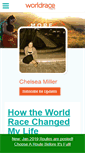 Mobile Screenshot of chelseamiller.theworldrace.org