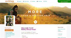 Desktop Screenshot of kipdeaton.theworldrace.org
