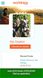 Mobile Screenshot of kipdeaton.theworldrace.org