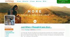 Desktop Screenshot of mattmurray.theworldrace.org