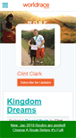 Mobile Screenshot of clintclark.theworldrace.org