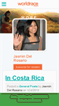 Mobile Screenshot of jasmindelrosario.theworldrace.org