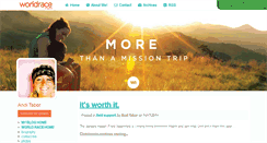 Desktop Screenshot of andreawendel.theworldrace.org