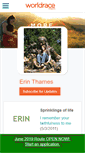 Mobile Screenshot of erinthames.theworldrace.org