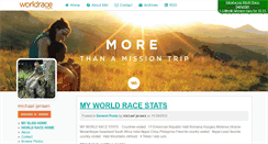 Desktop Screenshot of michaeljensen.theworldrace.org