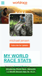 Mobile Screenshot of michaeljensen.theworldrace.org