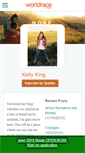 Mobile Screenshot of kellyking.theworldrace.org